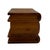 Vintage Burl Wood Puzzle Box With Hidden Lock and Key For Sale - Image 4 of 7
