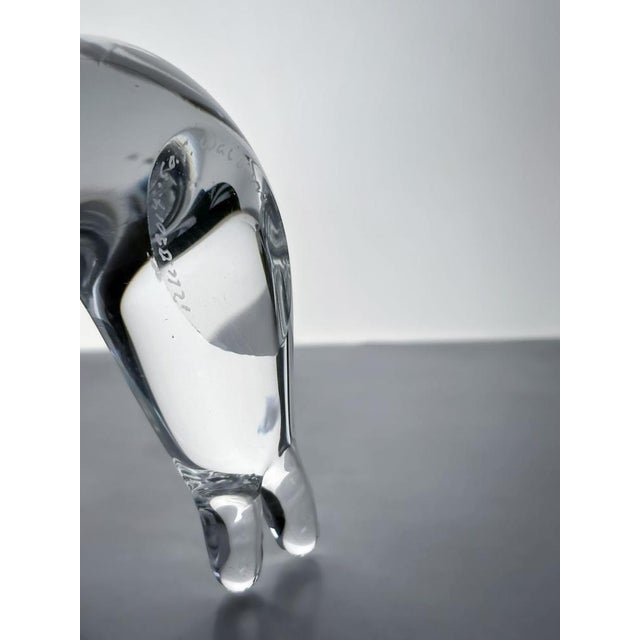 Mid-Century Modern Sea Lion Paperweight by Folke Walving, Sweden, 1960s For Sale - Image 3 of 6