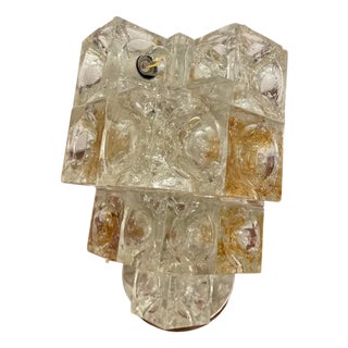 Mid-Century Modern Italian Murano Glass Table Lamp by Albano Poli for Poliarte, 1960s For Sale