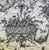 French Provincial Vintage French Country Toile Quilt, Black and White Cotton Bedspread, Scalloped Edge, Full/Queen For Sale - Image 3 of 18