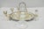 Antique Victorian Silver Plated Footed Cut Glass Breakfast Set Toast Rack W Tray For Sale - Image 13 of 18