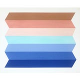 Image of Natasha Mistry "Terracotta Sky" Origami Acrylic Painting For Sale