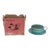 Crestware Cup 'N Saucer Smoke Set 2pc Turquoise Ashtray With Original Box 4487b For Sale
