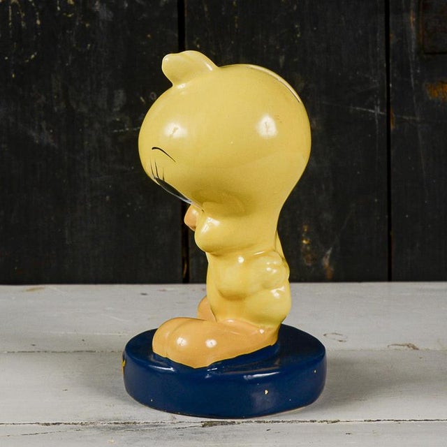 Titti Sculpture Piggy Bank with Tweety Inscription For Sale - Image 4 of 10
