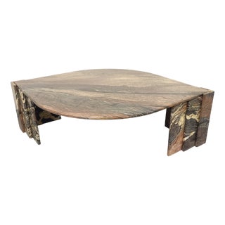 Vintage Marble Coffee Table, 1970s For Sale