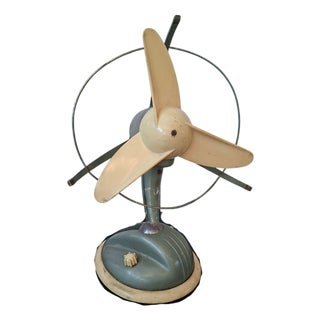 Vintage Industrial Italian O-304 Fan by Ercole Marelli, 1950 For Sale