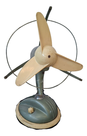 Vintage Industrial Italian O-304 Fan by Ercole Marelli, 1950