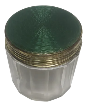 Guilloche Top Dresser Jar
