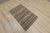 Late 20th Century Rustic Style Turkish Stripe Design Ethnic Wool Kilim Rug For Sale - Image 4 of 13