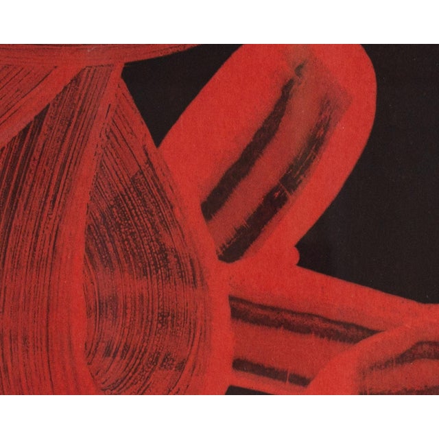 Black 2001 “Untitled #3 (Lp42)” Aquatint With Chine Colle Print by David Reed For Sale - Image 8 of 9