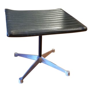 Mid 20th Century Vintage Eames Aluminum Group Ottoman For Sale