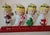 Ceramic .Vintage Bisque Porcelain Angel Figurine Ornaments. Made in Taiwan. Set of Four. For Sale - Image 7 of 9