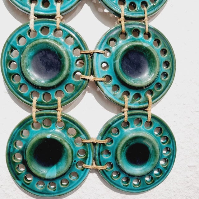 Vintage Industrial Ceramic Wall Decoration, 1970s For Sale - Image 11 of 14