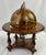 Italian Old World Zodiac Globe on Wooden Stand – Vintage Celestial Library Decor For Sale - Image 4 of 11