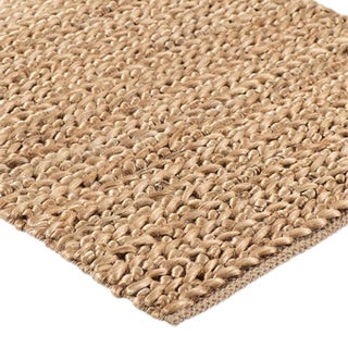 Part & Parcel Goods Jute Weave Rug, 12'x15', Nutmeg For Sale