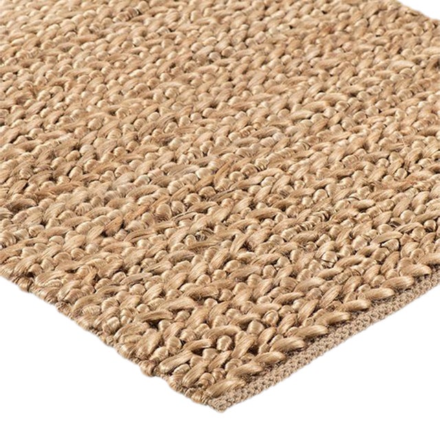 Part & Parcel Goods Jute Weave Rug, 12'x15', Nutmeg For Sale