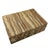 Vintage Brown Hand-Marbled Florentine Peacock Paper Wood Desk Box, Circa 1970 For Sale - Image 9 of 11
