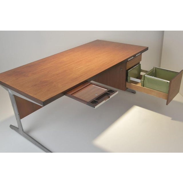 Desk in Pau Ferro Wood from Marius Byrialsen, 1968 For Sale - Image 12 of 18