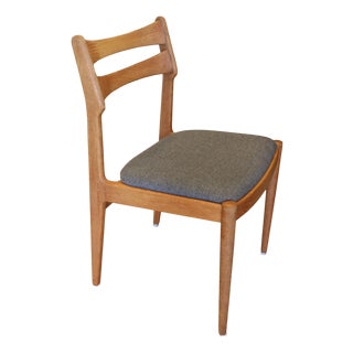 Danish Oak Chair by Johannes Andersen for Vamo Sønderborg, 1960s, Set of 4 For Sale