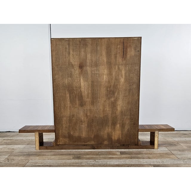 Art Deco Rationalist Briar Mirror, 1930 For Sale - Image 9 of 10