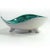 Italian Hand-Painted Glazed Tripod Dish, 1960s, in Very Good conditions. Designed 1960 to 1969