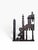 Pagoda Spanish Revival Spindle Carved Headboard Full For Sale - Image 10 of 11