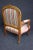 French Style Walnut Carved Open Armchair For Sale In Philadelphia - Image 6 of 7