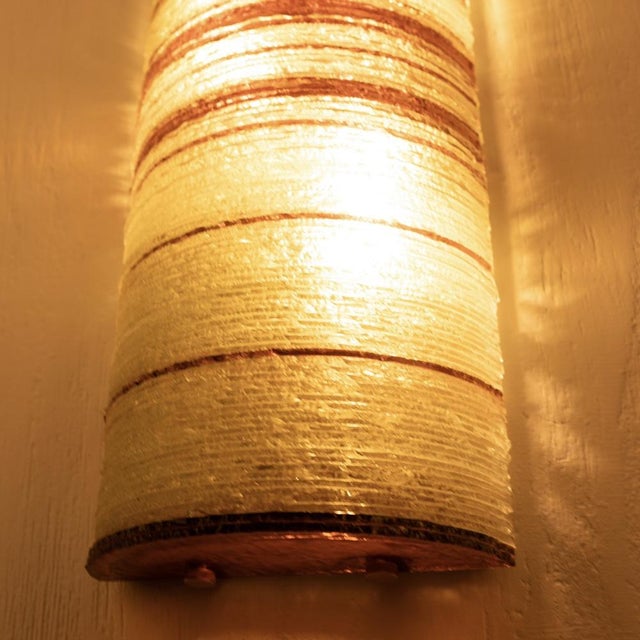 Large Glass Wall Light by Albano Poli for Poliarte, 1960s For Sale - Image 7 of 14