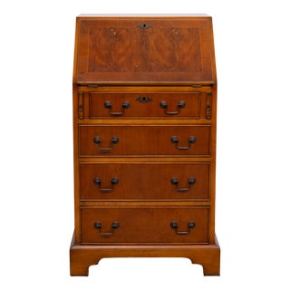 Small Georgian Mahogany Secretary, 1960s For Sale