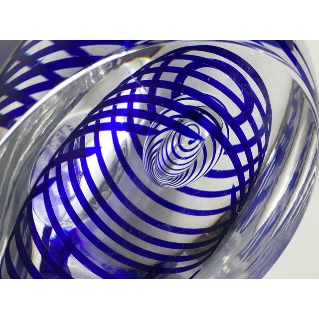 Glass Art Object / Paperweight from Studio Åhus, Sweden, 1991 For Sale - Image 18 of 18