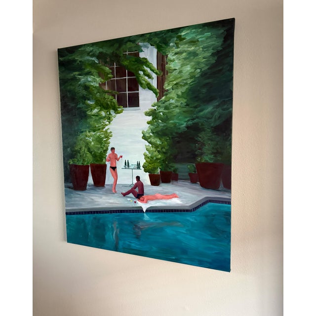 2020s The End of Summer - Oil on Linen by Kory Alexander For Sale - Image 5 of 8