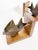 Gold Wooden Bookends with Fish Decoration, France, 1960s, Set of 2 For Sale - Image 8 of 10