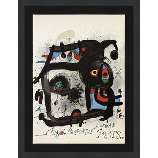 Joan Miró, Homenatge a Joan Prats, Mourlot 852 (Hand Signed Lithograph), 1972 For Sale