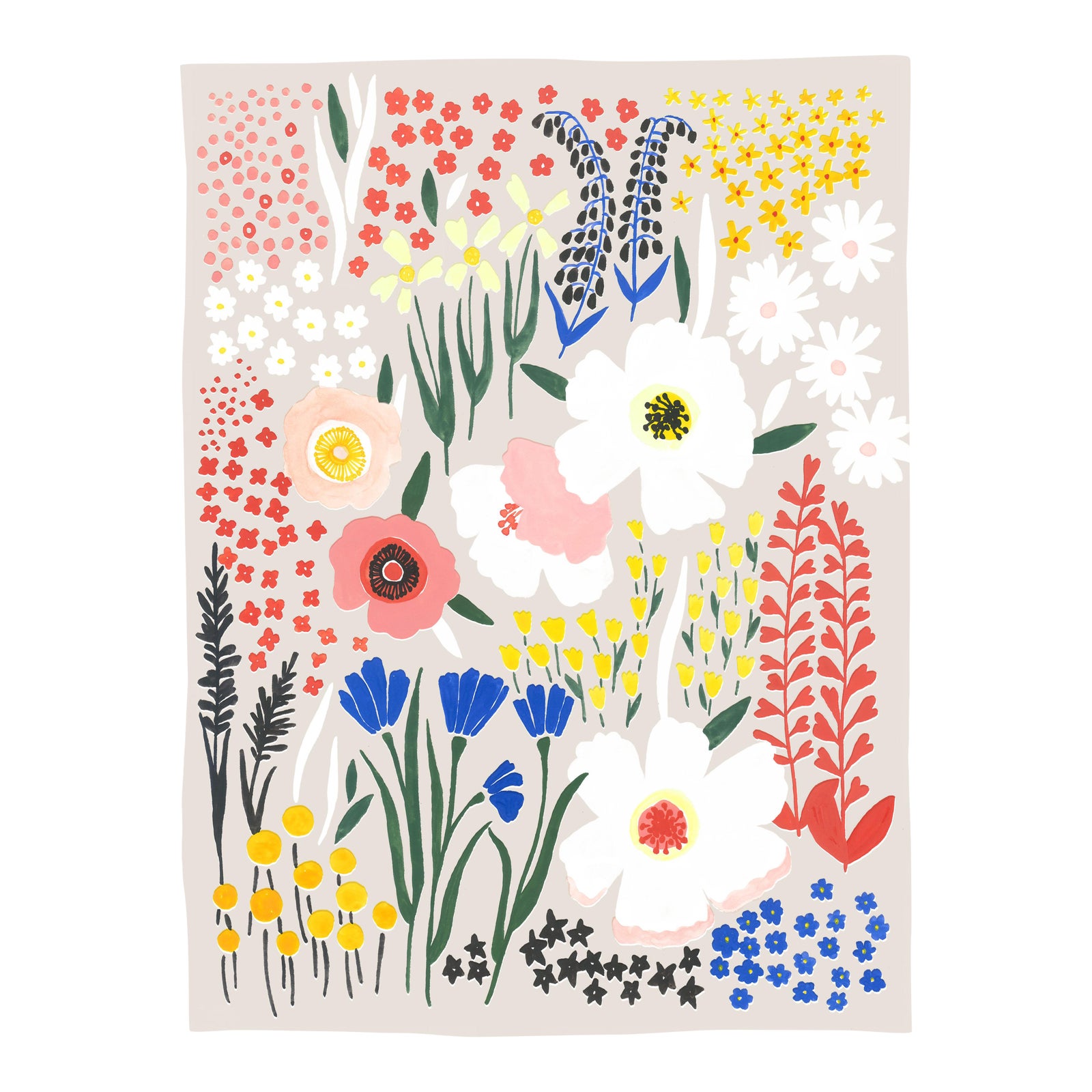 Anemone Garden Art Print by Lisa Rupp | Chairish