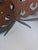 Folk Art Large Cut Metal Painted Tole Pineapples - A Pair For Sale In Philadelphia - Image 6 of 6