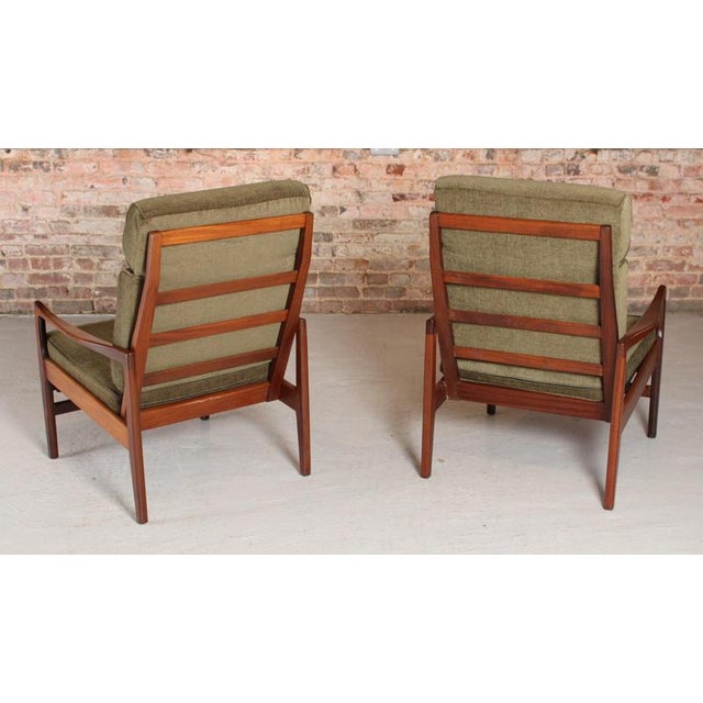 Mid-Century Afromosia Lounge Chairs from Cintique, 1960s, Set of 2 For Sale - Image 11 of 12