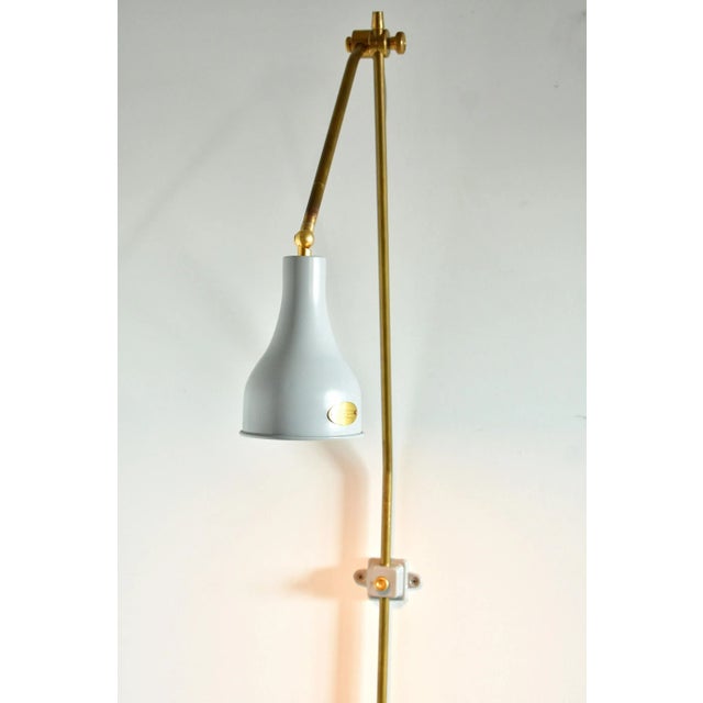 5 points of articulation make this lamp very versatile. Perfect for behind a desk or bedside, the height and the direction...