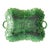 19th Century English Green Majolica Leaf Handled Platter For Sale