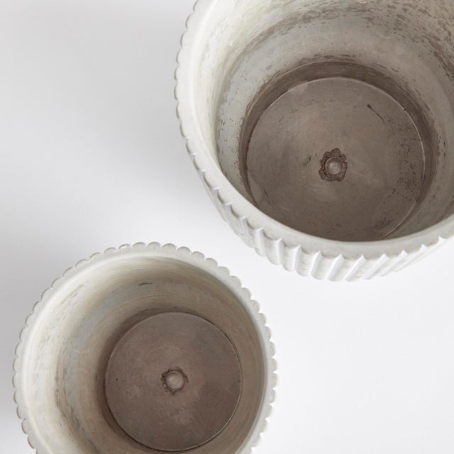 Contemporary Pinny Pots, Set Of 2 For Sale - Image 3 of 3