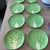 7 salad plates- 8" 2 bread plates - 6" Vintage Dodie Thayer Lettuceware - 9 pieces Classic original lettuce ware designed...
