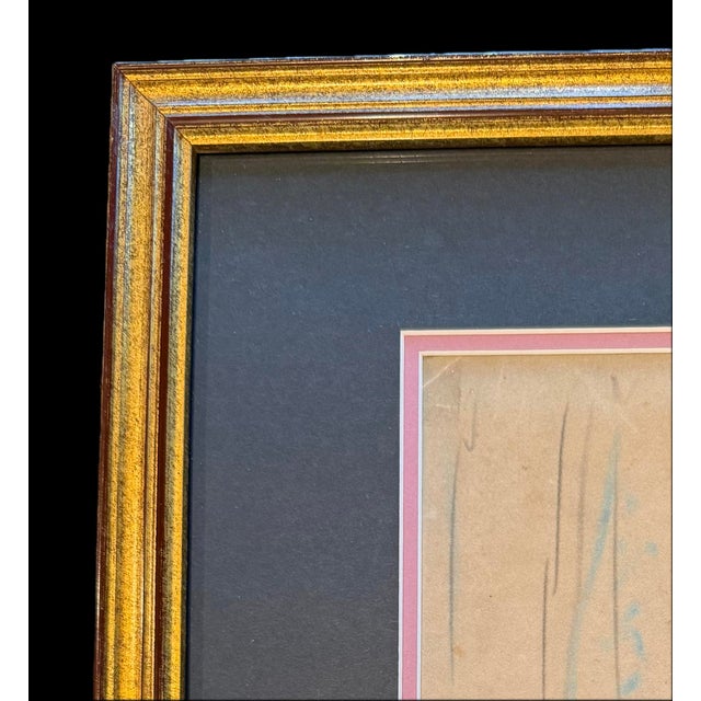Original Pastel Portrait of Scottish Terrier Dog by Gladys Emerson Cook, C 1950 For Sale - Image 9 of 11