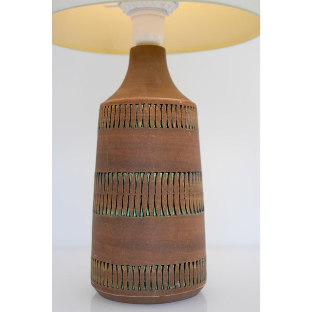 Mid-Century Modern Scandinavian Pottery Table Lamp by Anagrius, 1970s For Sale - Image 12 of 14