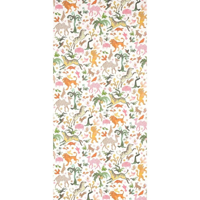 "Happy Menocal’s Beasts is animated by a carnival of exotic creatures and fanciful flora. This imaginative mid-scale...