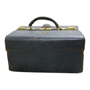 Vintage House of Vega Leather Travel Vanity Kit