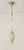 Art Nouveau Pendant Lamp Art Nouveau lamp made around 1910. Medallion-shaped brass mount in the Secession style. Very...