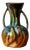 Vintage Glazed Ceramic Amphora Vase with Iridescent Drips, 1970s For Sale