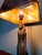 1970s Large Hollywood Regency Egyptian Bronze Table Lamp, 1970s For Sale - Image 5 of 13