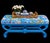 Vintage Hand Painted Chinoiserie Bench For Sale - Image 14 of 14