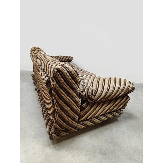 Textile Vintage Italian Sofa by Sergio Saporiti for Saporiti Italia, 1980s For Sale - Image 7 of 10