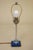 Rarest Chicago 1933 Worlds Fair "Saturn" Logo Streamline Art Deco Chrome Cobalt Glass Table "Hall of Science" Lamp Sublime Condition! For Sale - Image 12 of 16